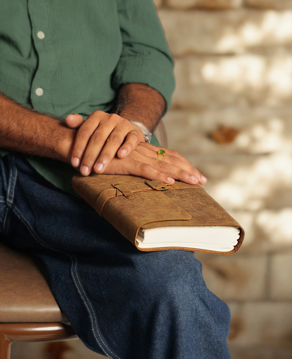 Leather Journals Pages- 200 A5