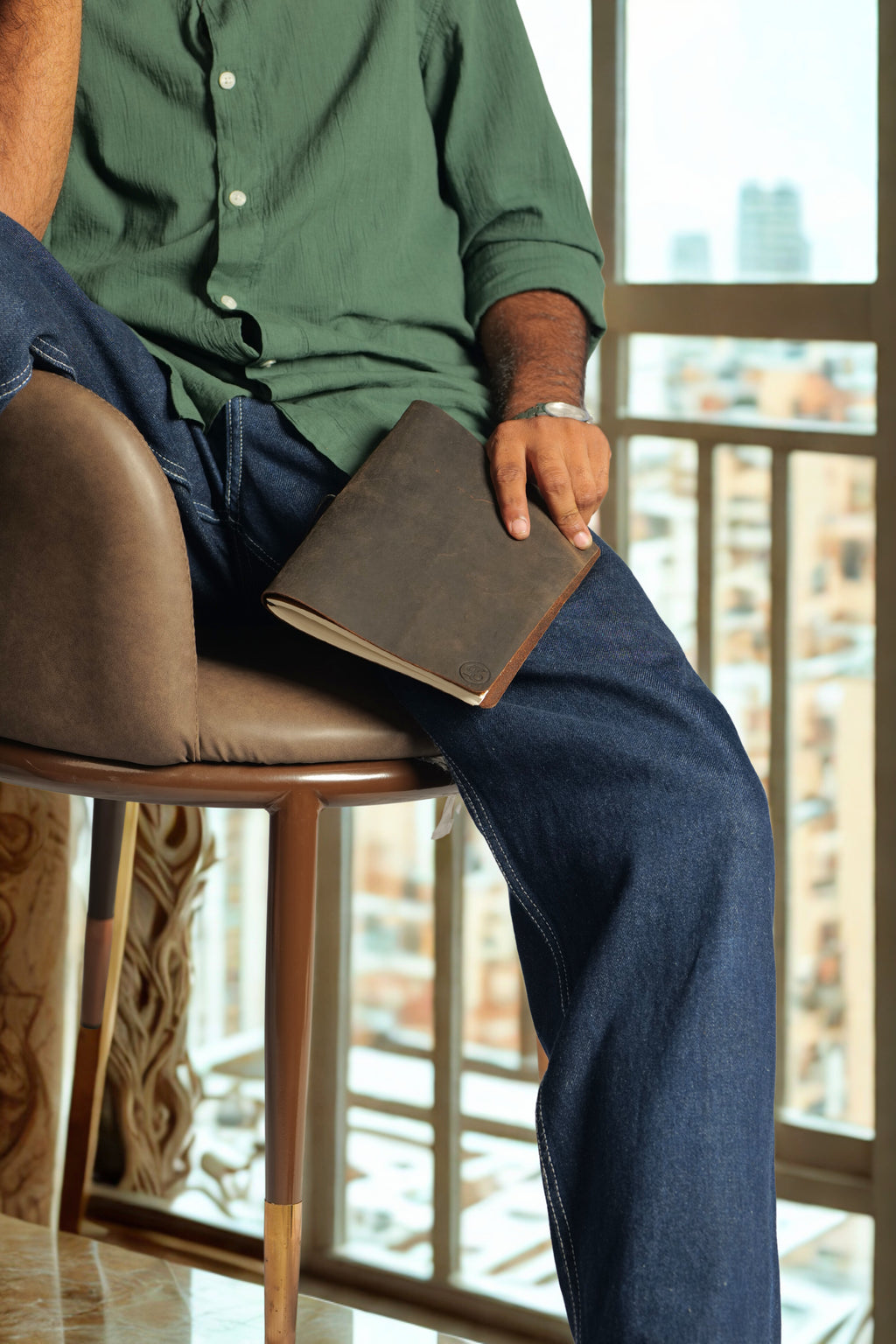 Leather Journals pages-100 A5