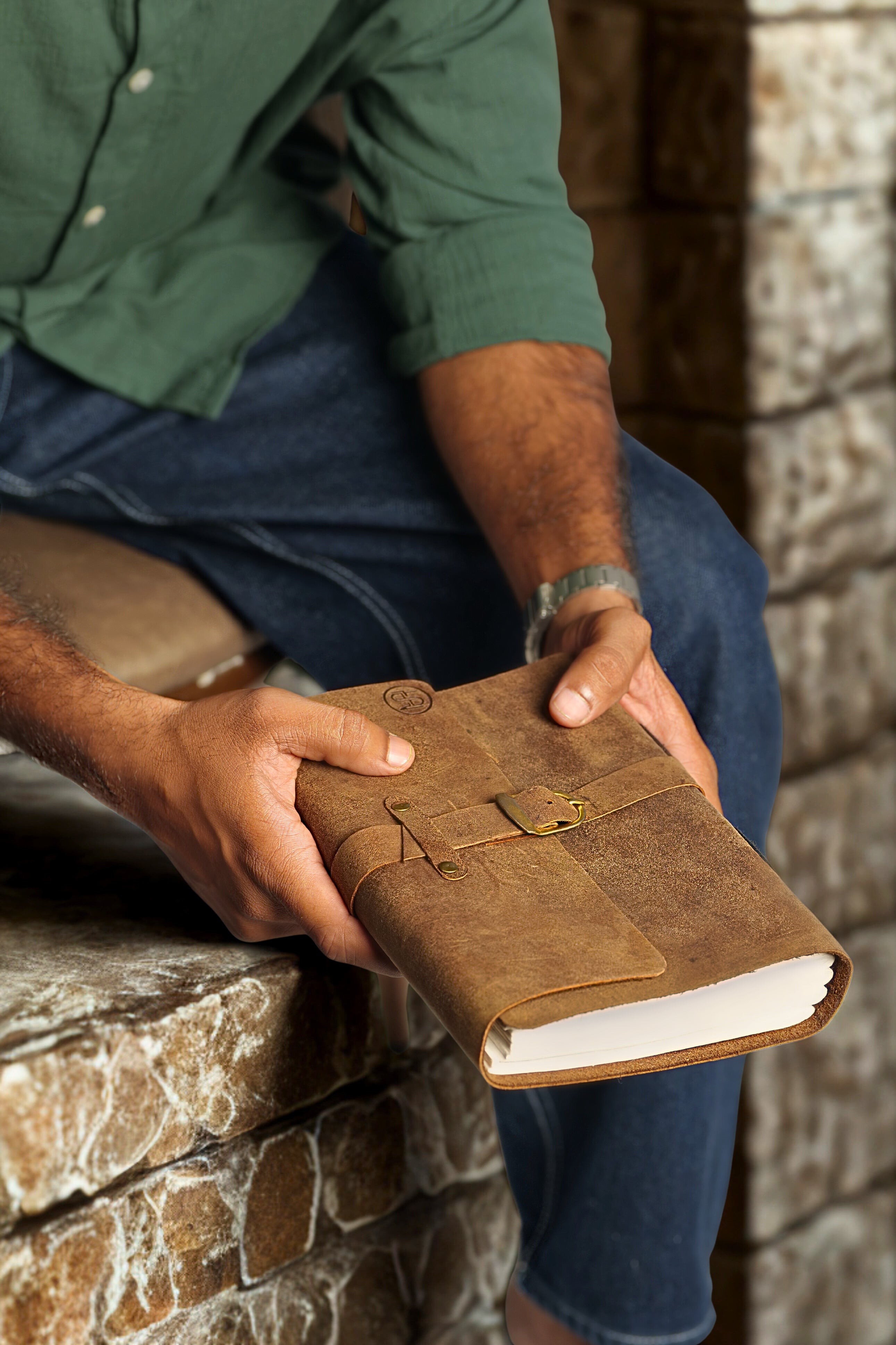 Leather Journals Pages- 200 A5