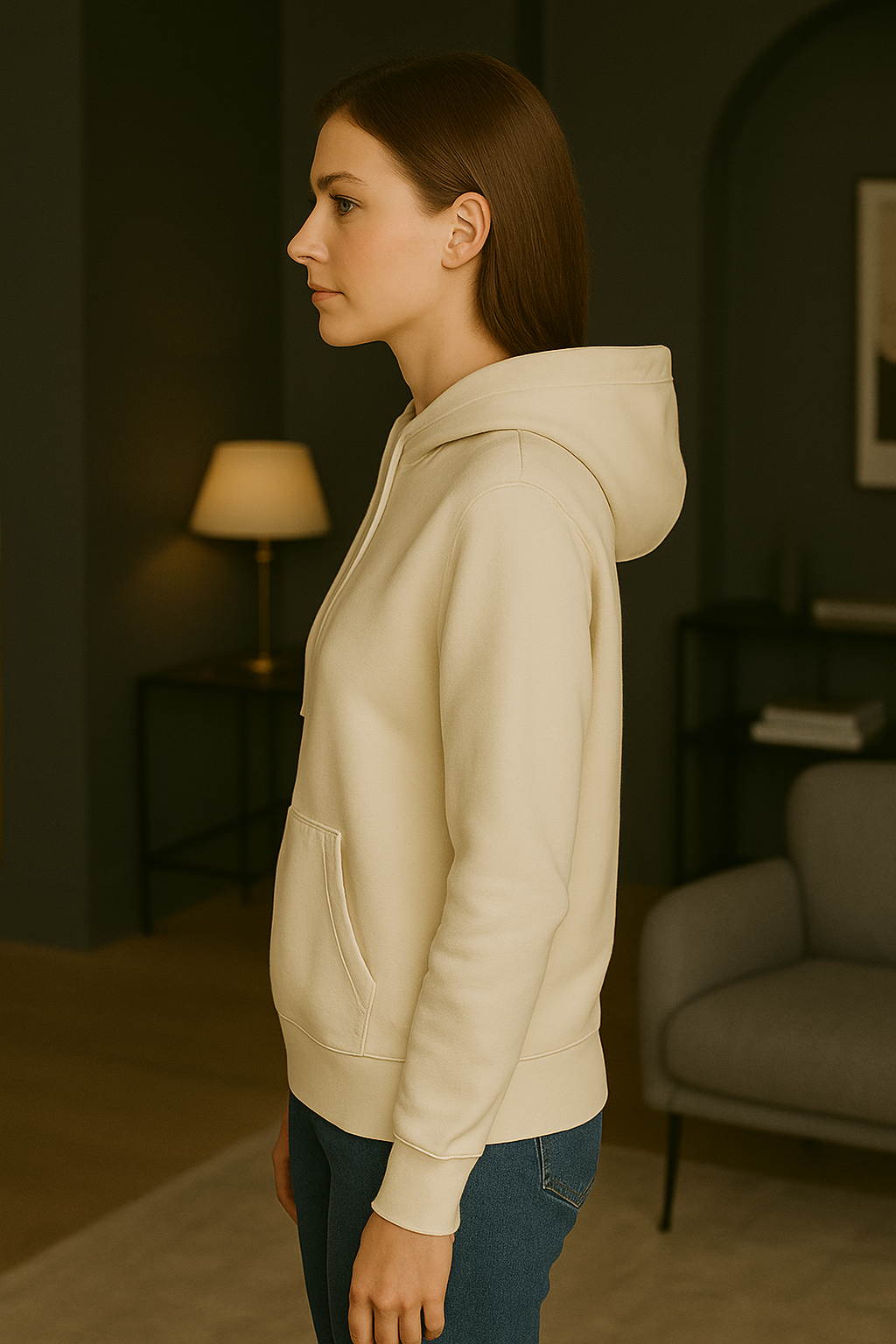 Relaxed Unisex Fit Hoodie
